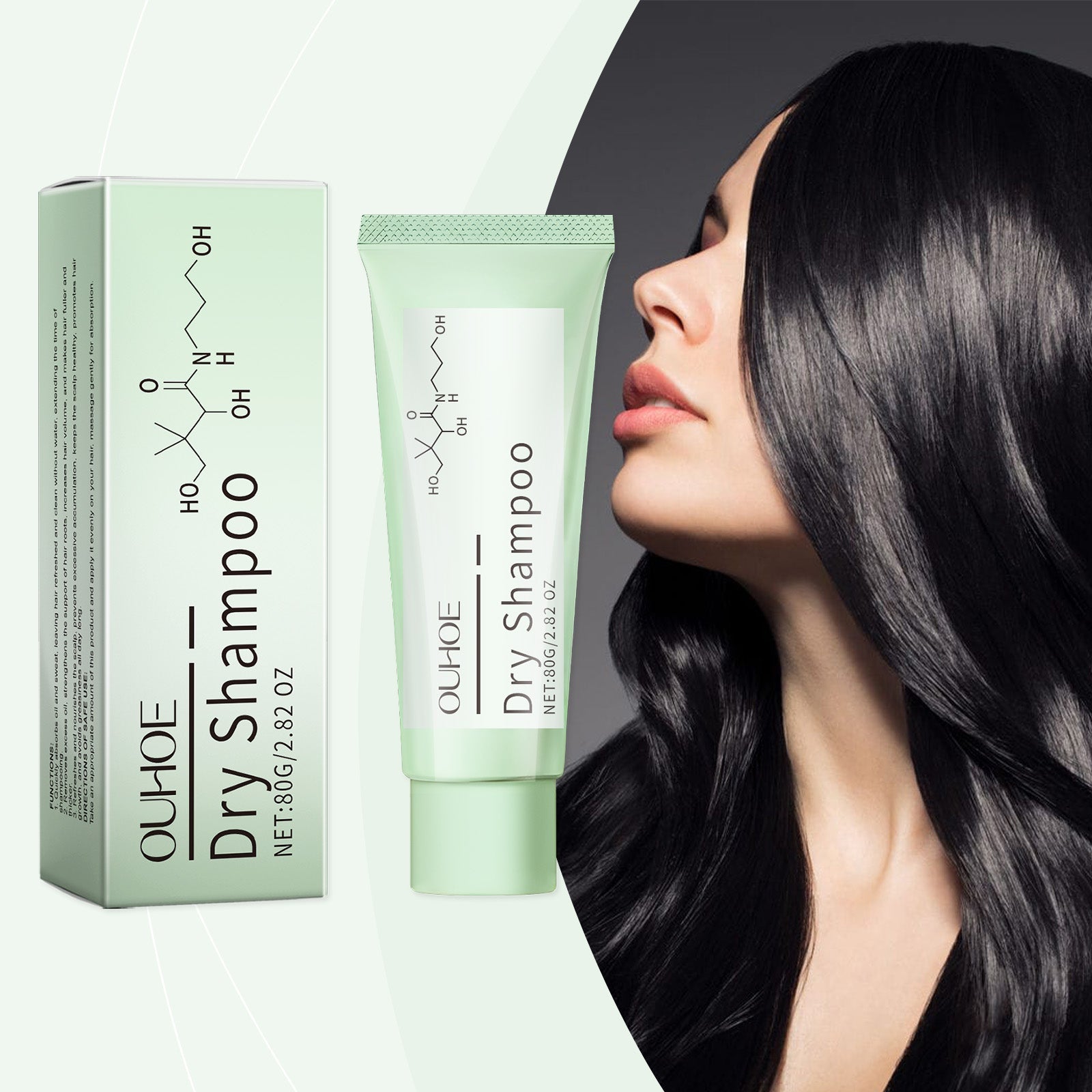 Leave-In Hair Conditioner Dry Shampoo Refreshing Styling Care