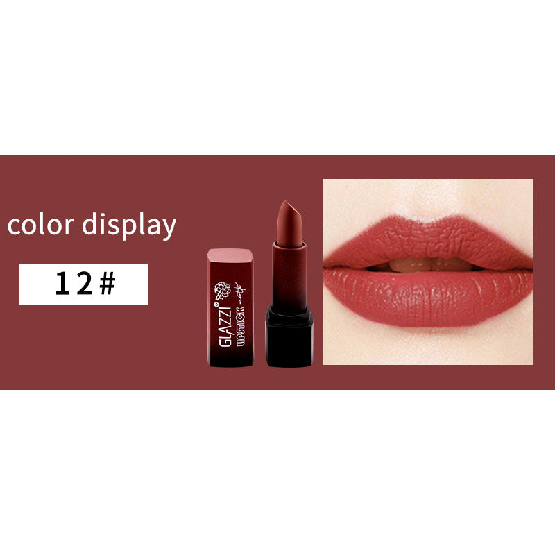 Portable Matte Lipstick Smooth Moisturizing Long Lasting Color