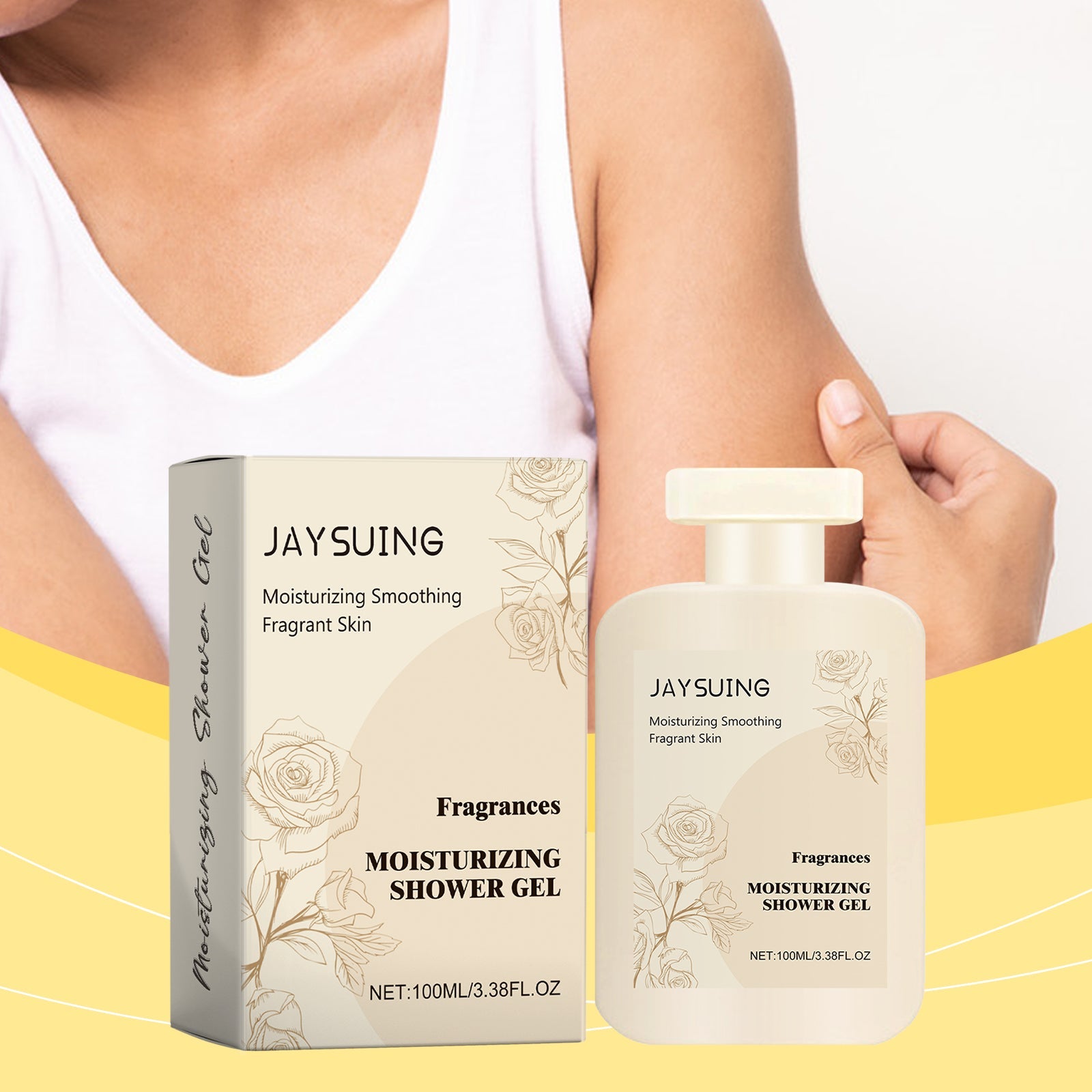 Perfumed Shower Gel Moisturizing Brightening Body Cleanser Fragrance