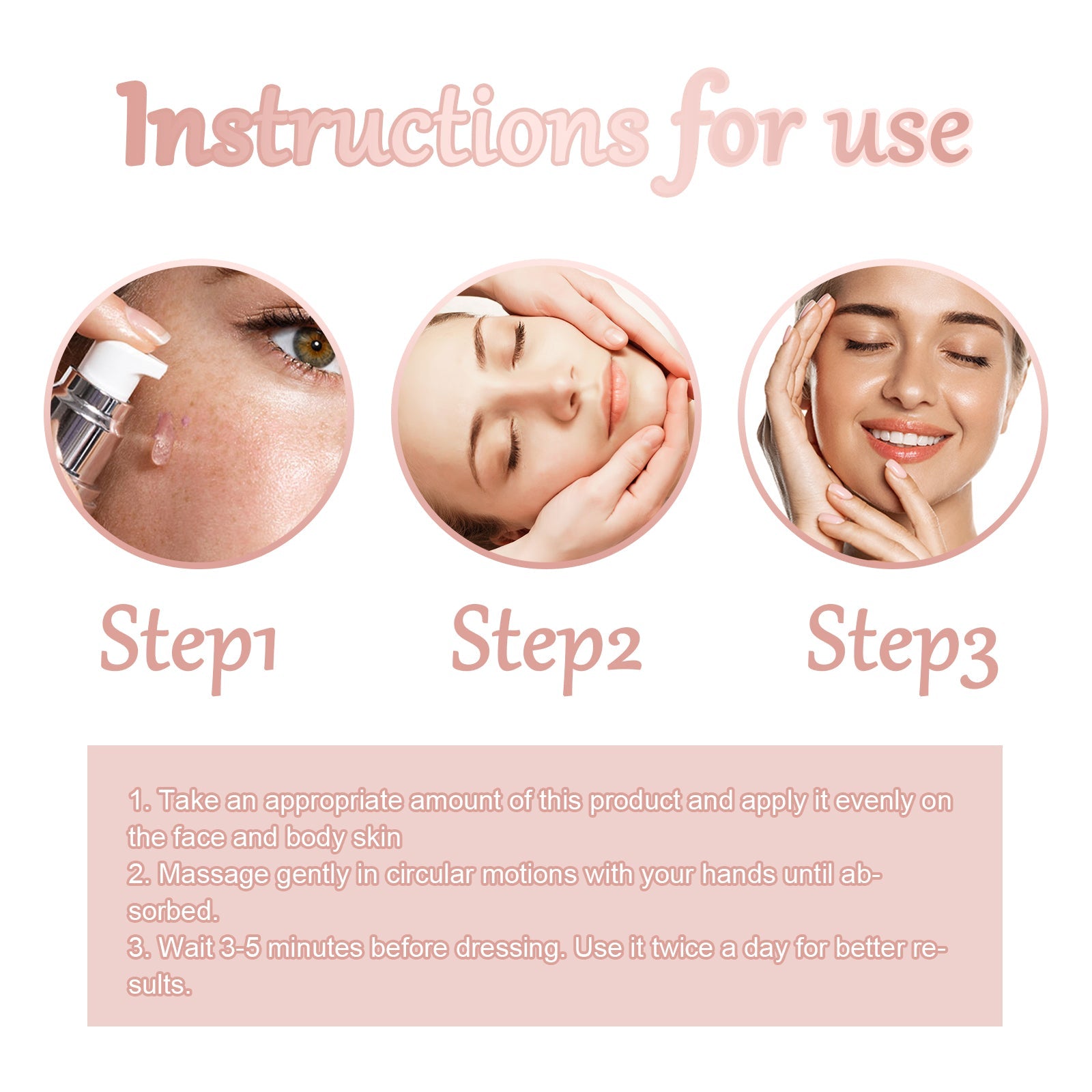 Smoothing Body Serum Hydrating Repairing Dry Skin Care