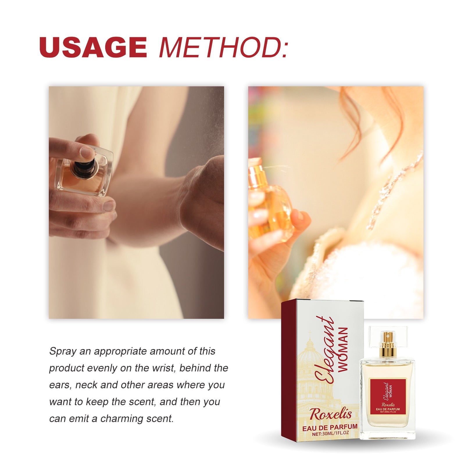 Elegant Women Eau De Parfum Floral Fruity Fragrance