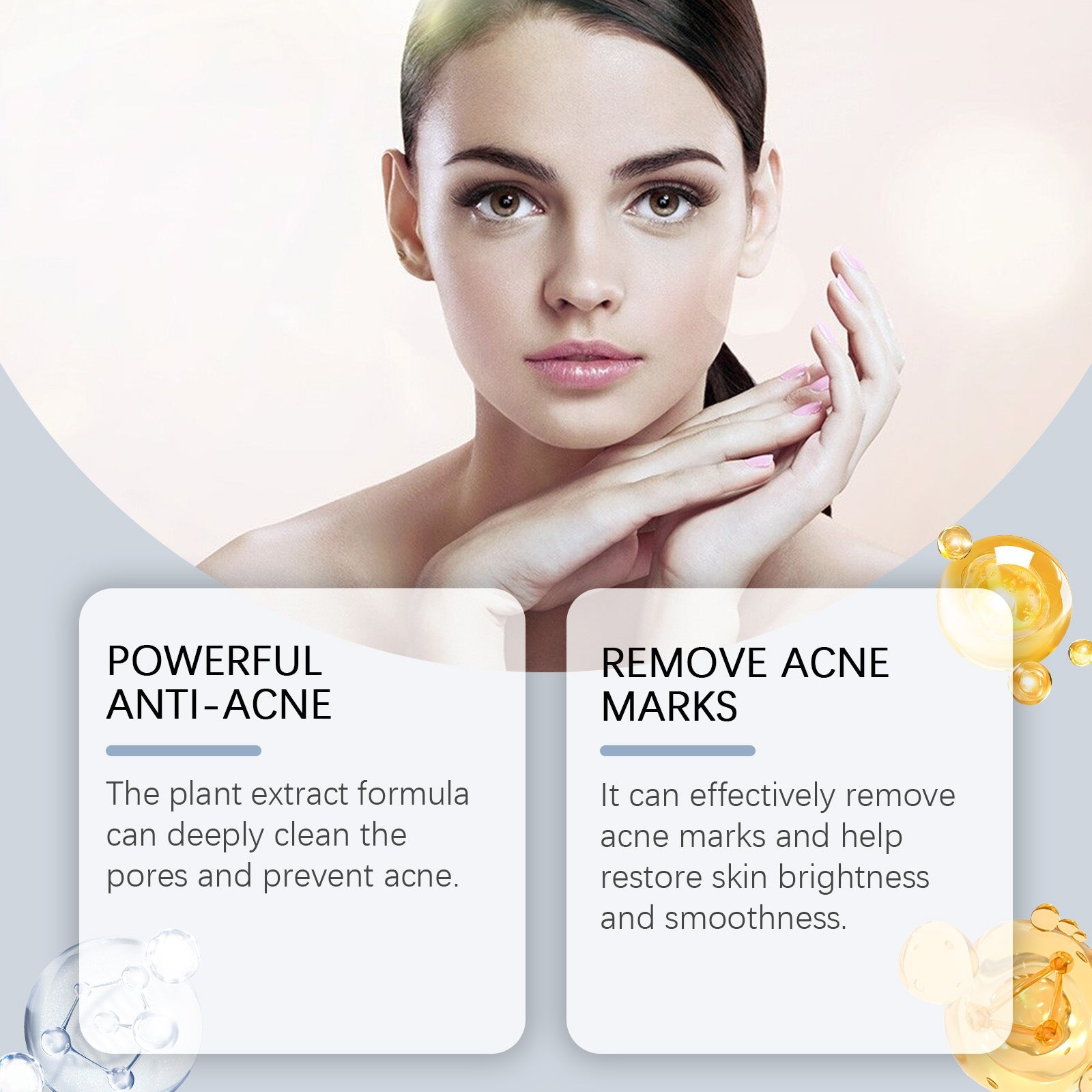 Acne Soothing Facial Serum Hydrating Pimple Care Solution