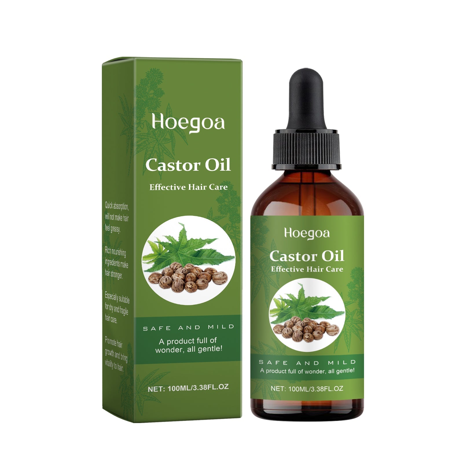 Castor Oil Hair Conditioner Moisturizing Nourishing Hair Treatment