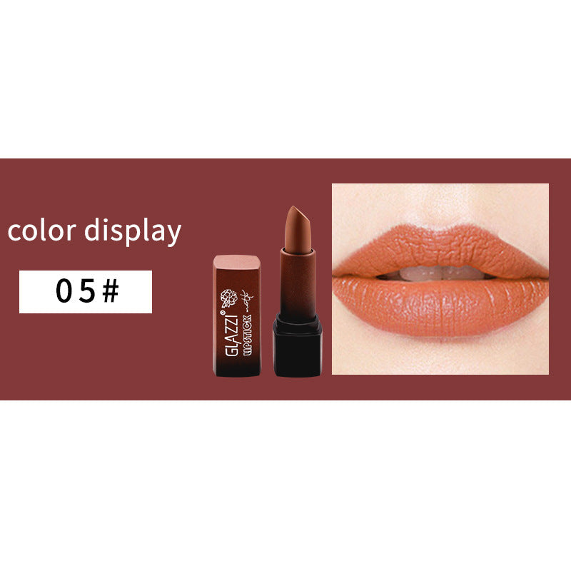 Portable Matte Lipstick Smooth Moisturizing Long Lasting Color