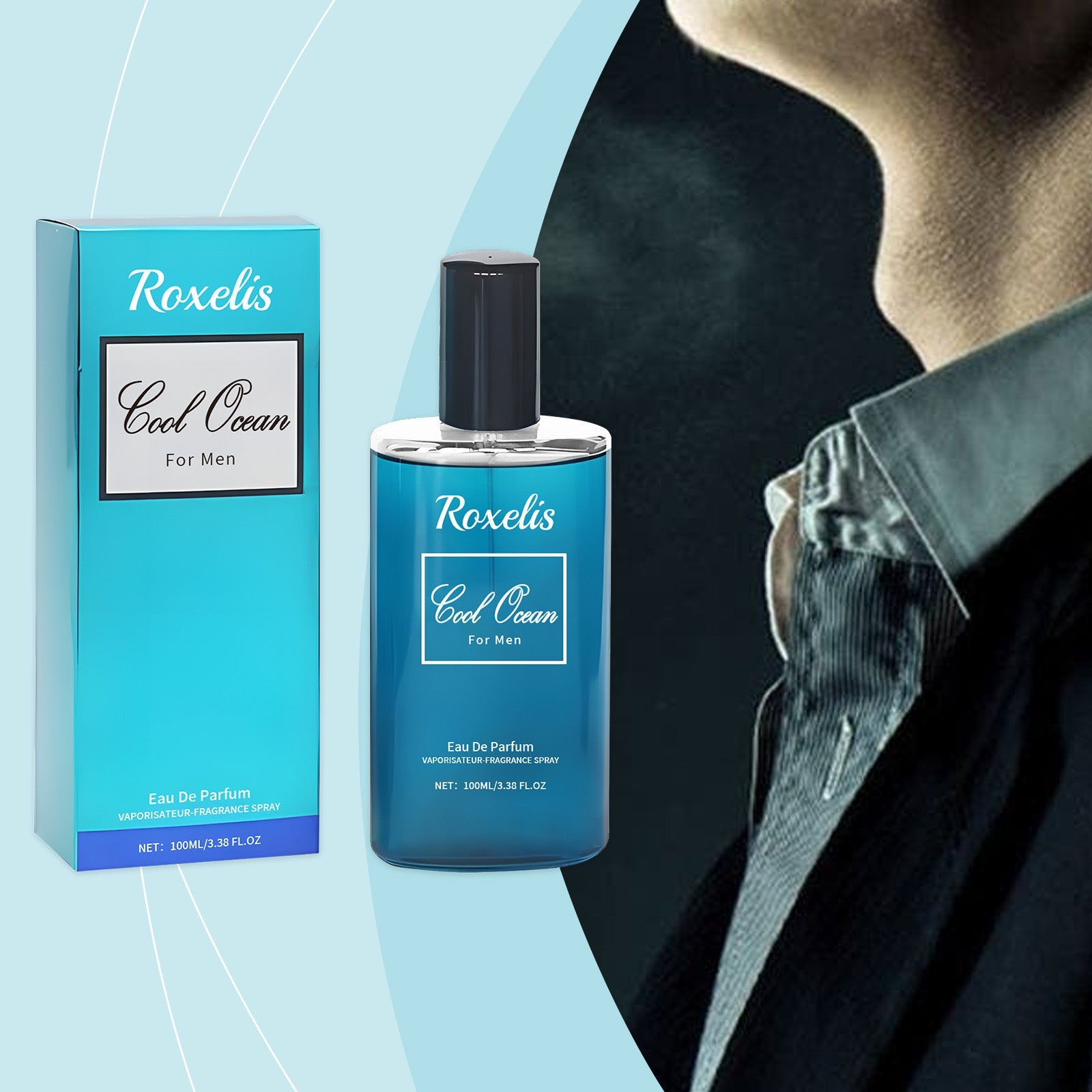 Wood Cologne Eau De Toilette Natural Fresh Masculine Fragrance