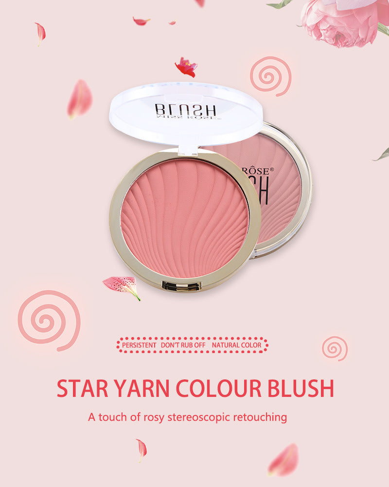 6 Color Matte Blush Highlighter Nude Makeup Palette