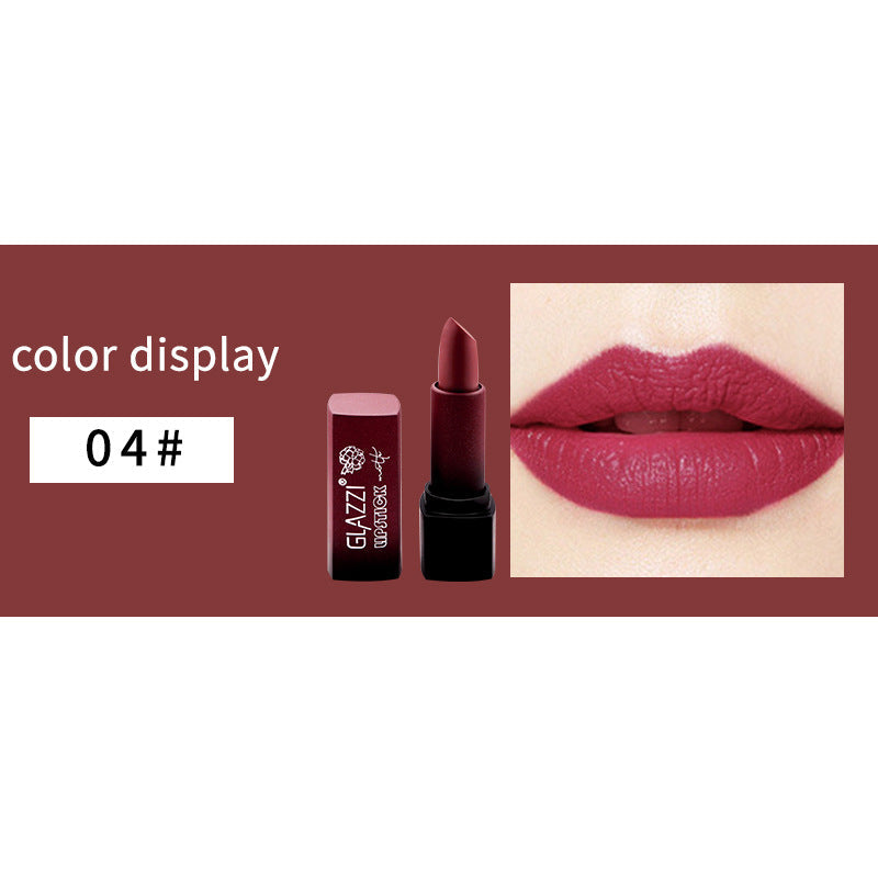 Portable Matte Lipstick Smooth Moisturizing Long Lasting Color
