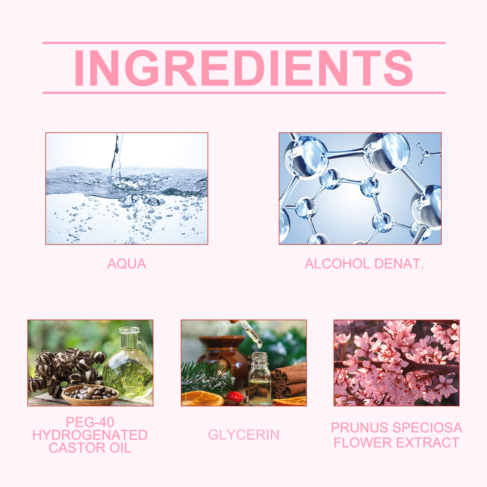 Cherry Blossom Eau De Parfum Fresh Elegant Fragrance Spray
