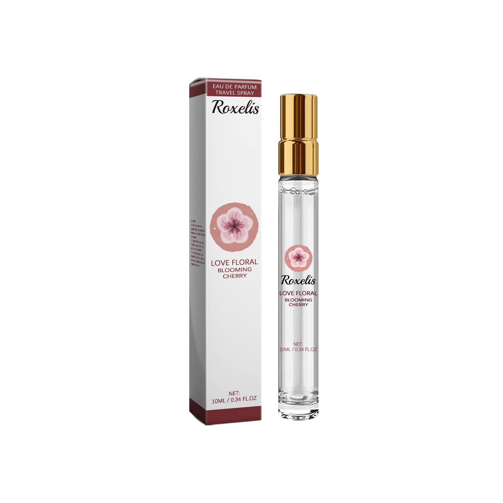 Travel Fresh Floral Rose Jasmine Fragrance Perfume Spray