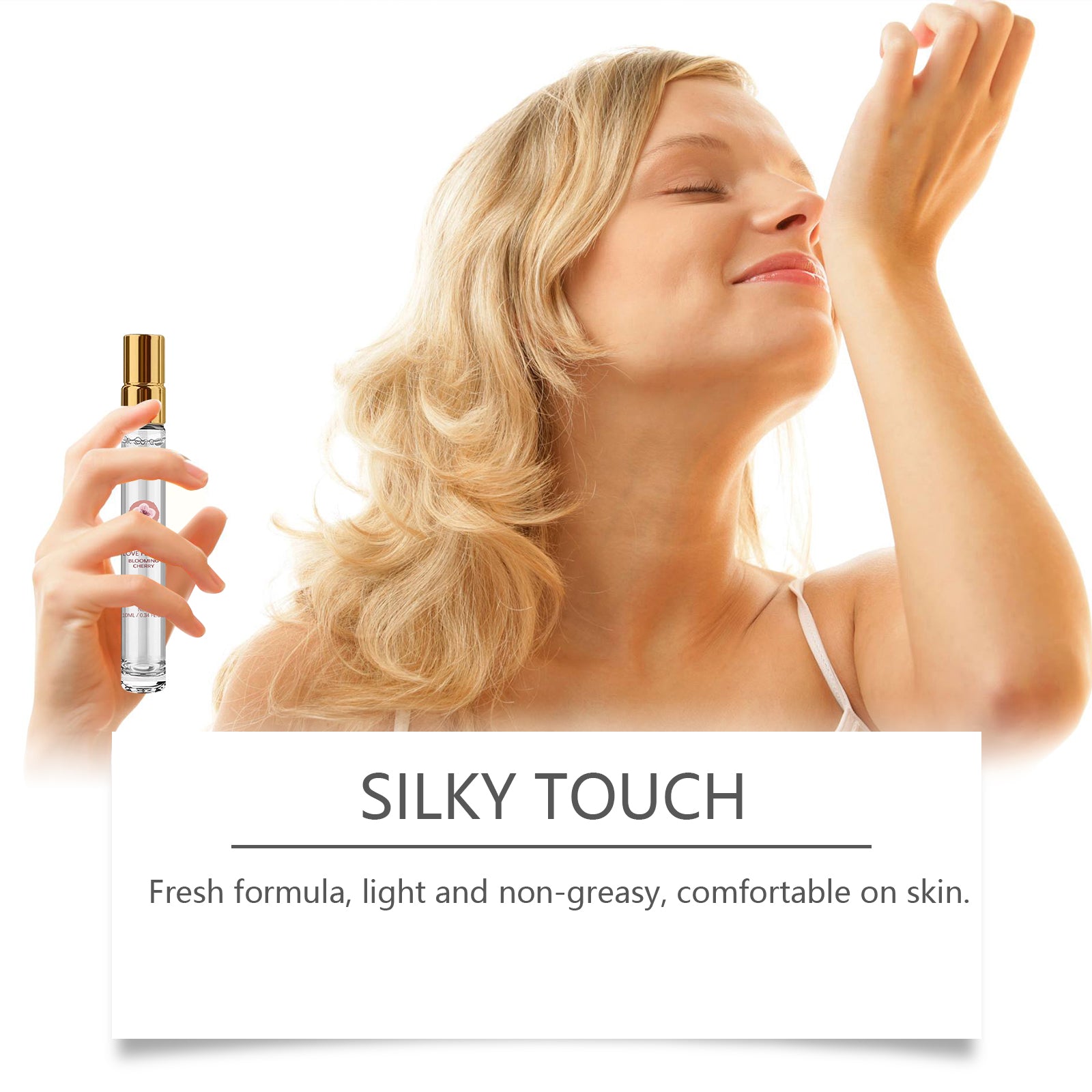 Travel Fresh Floral Rose Jasmine Fragrance Perfume Spray