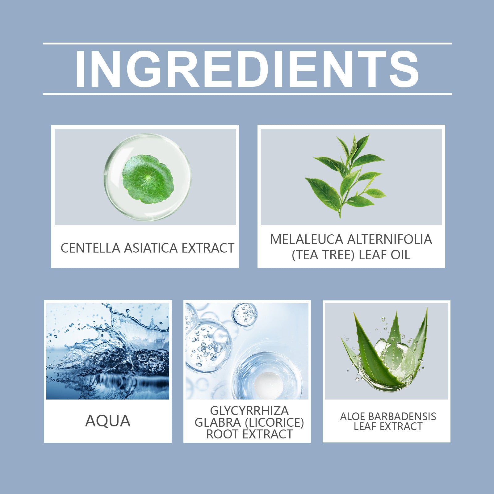 Acne Soothing Facial Serum Hydrating Pimple Care Solution