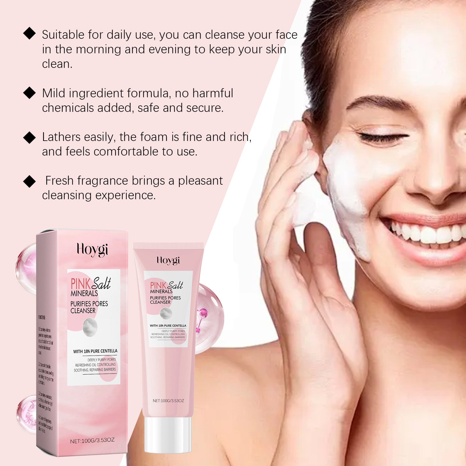 Pore Cleansing Facial Cleanser Gentle Moisturizing Skin Care