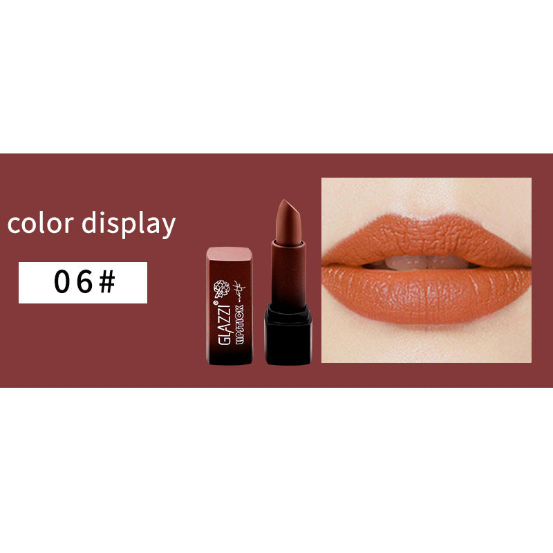 Portable Matte Lipstick Smooth Moisturizing Long Lasting Color