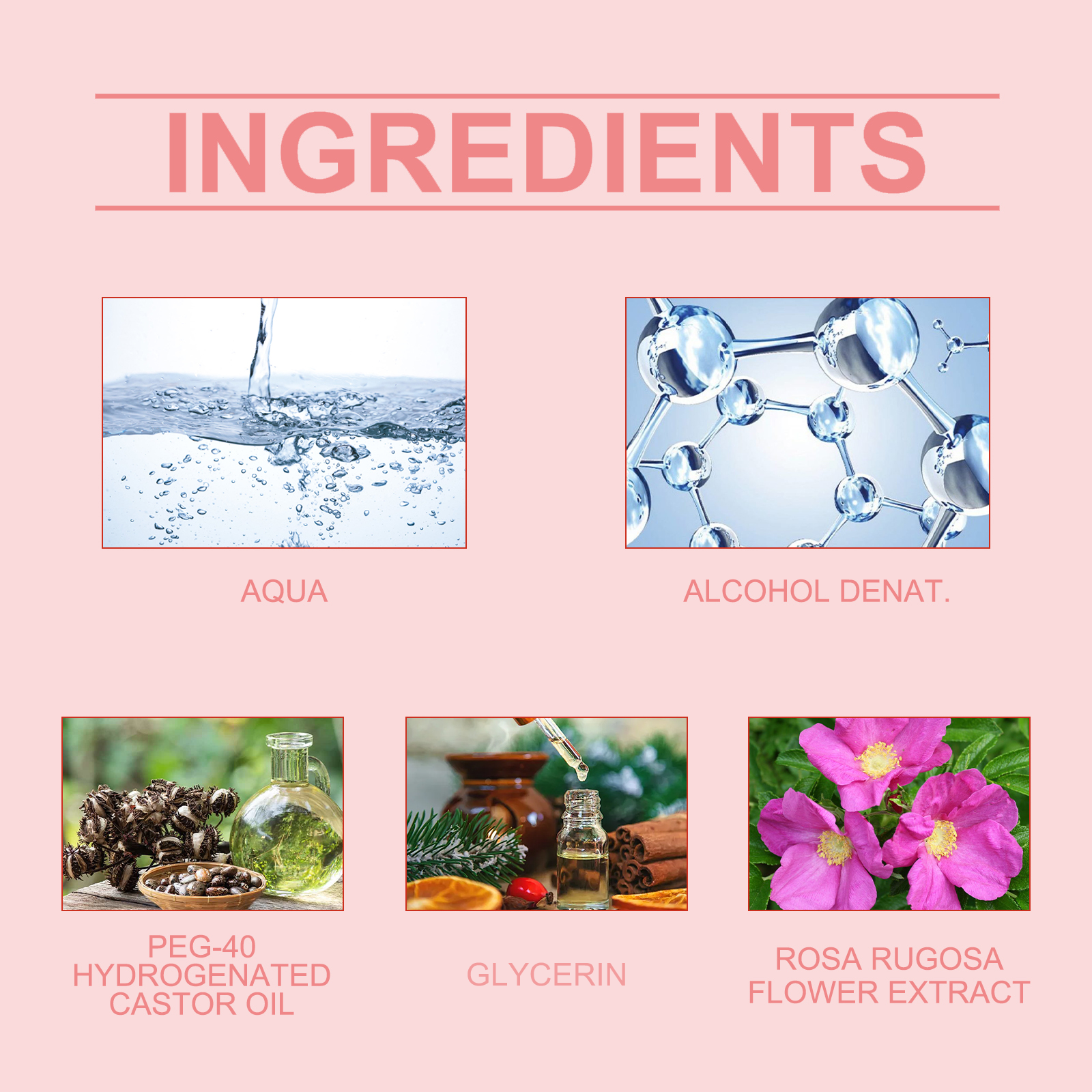 Rose Fresh Elegant Fragrance Spray