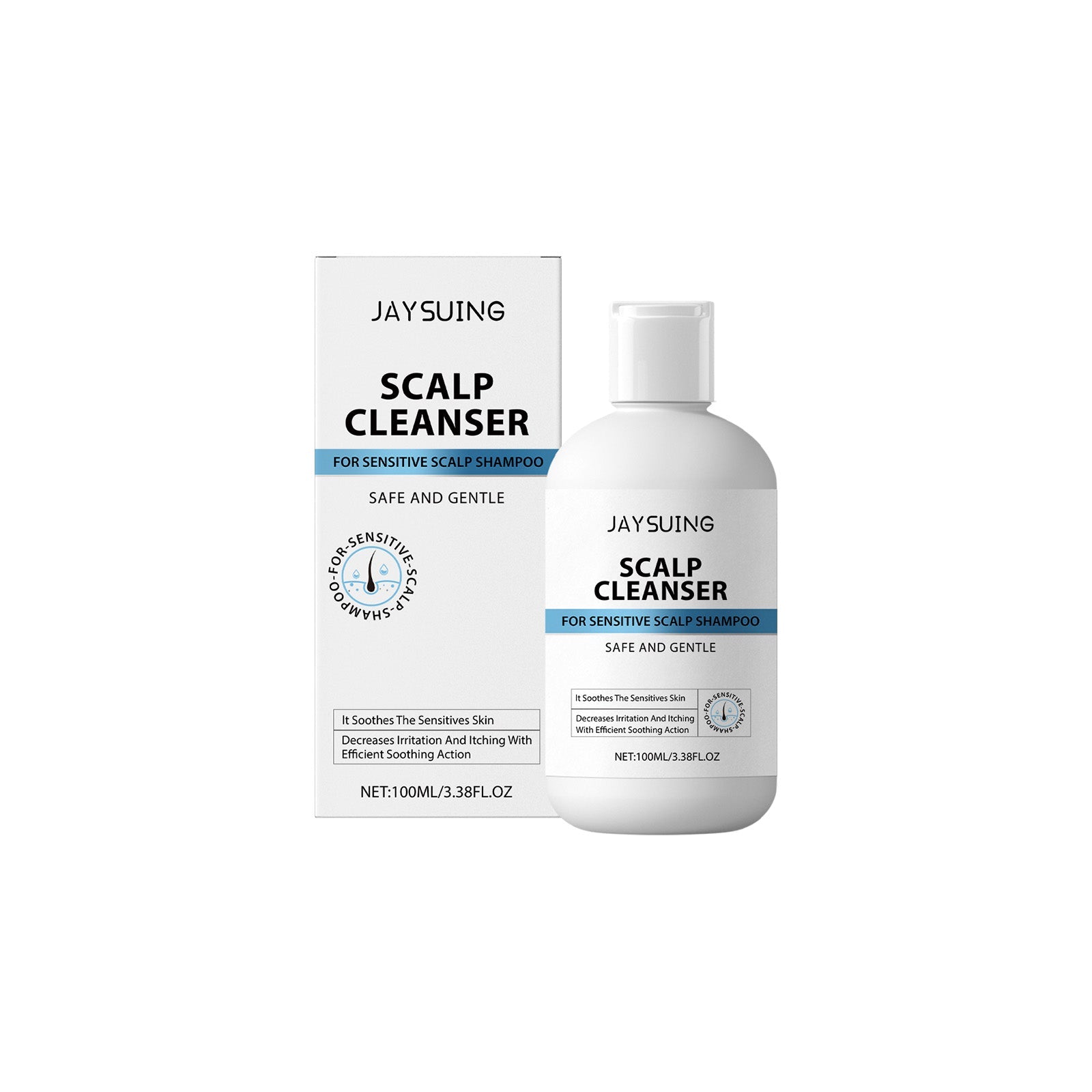 Scalp Shampoo Gentle Cleansing Hydrating Soft Hair Repair