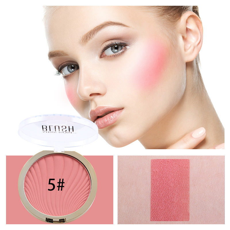 6 Color Matte Blush Highlighter Nude Makeup Palette
