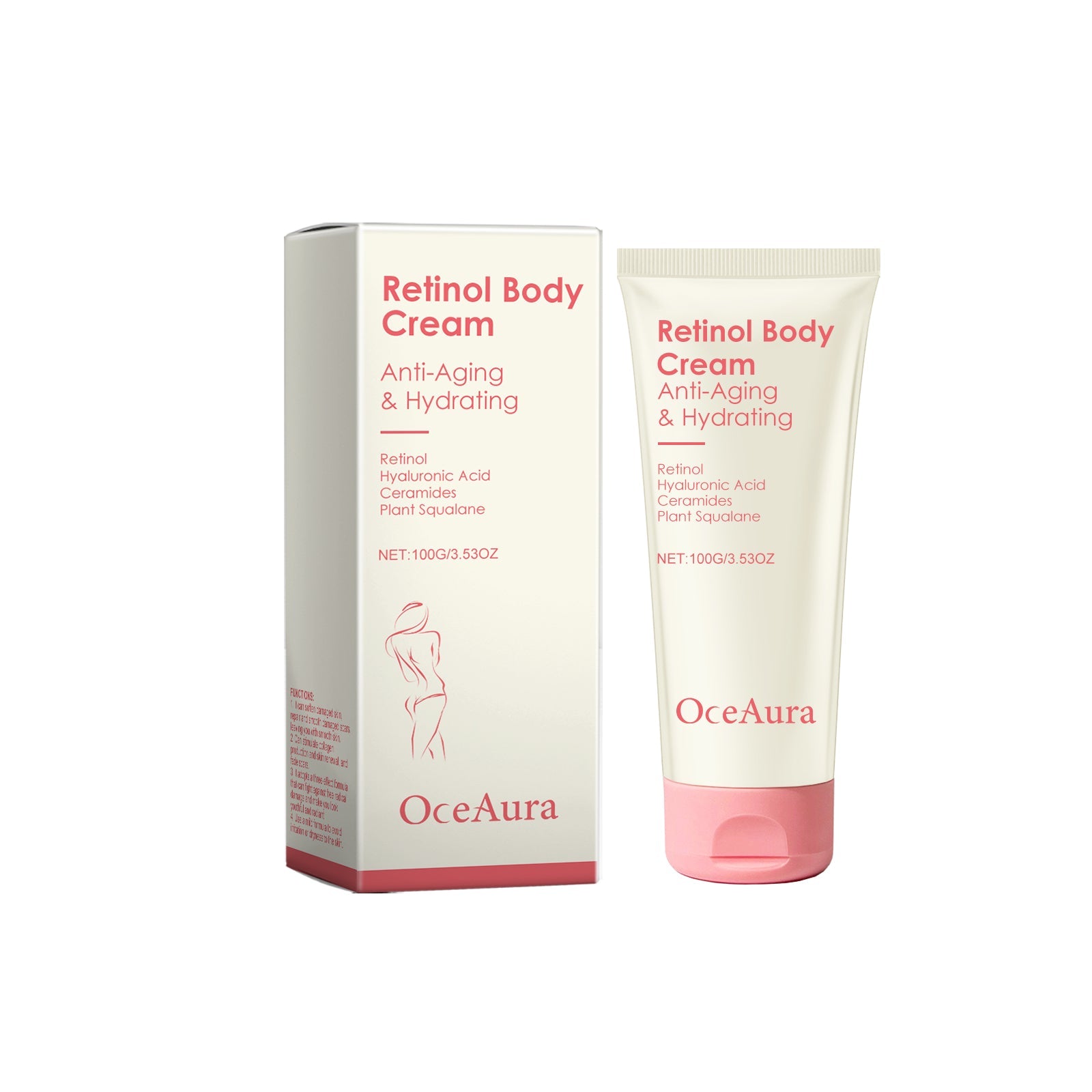 Retinol Firming Body Lotion Hydrating Moisturizing Skin Care