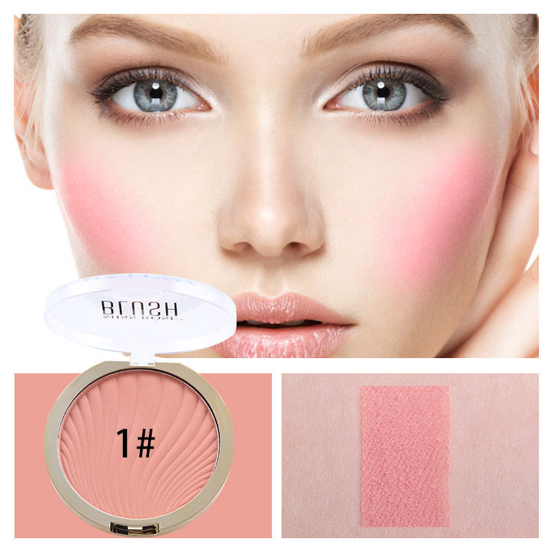 6 Color Matte Blush Highlighter Nude Makeup Palette