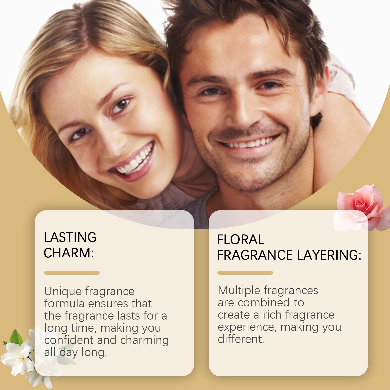 Charm Cologne Natural Fresh Elegant Long Lasting Fragrance
