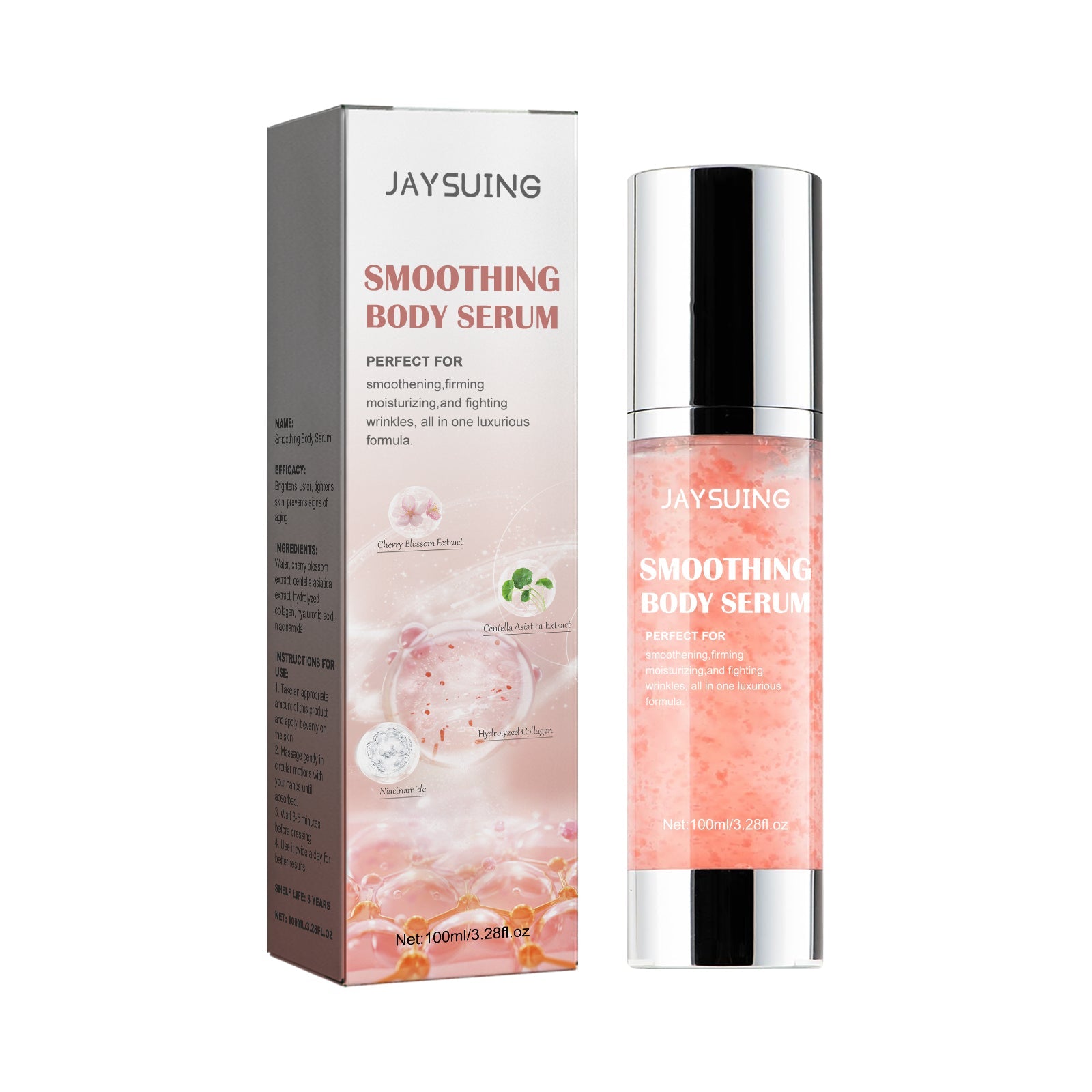 Smoothing Body Serum Hydrating Repairing Dry Skin Care