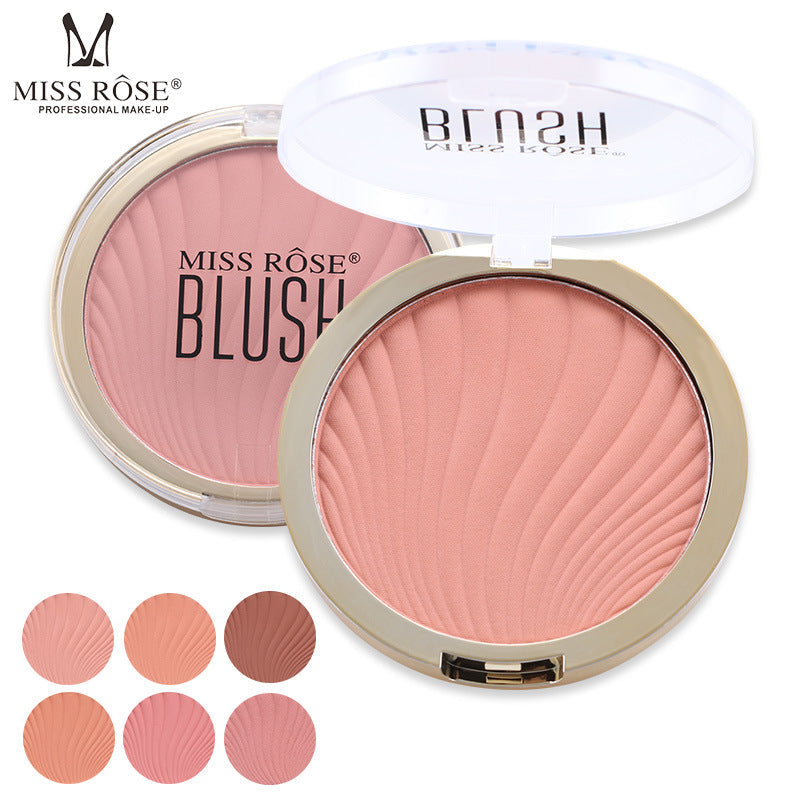 6 Color Matte Blush Highlighter Nude Makeup Palette
