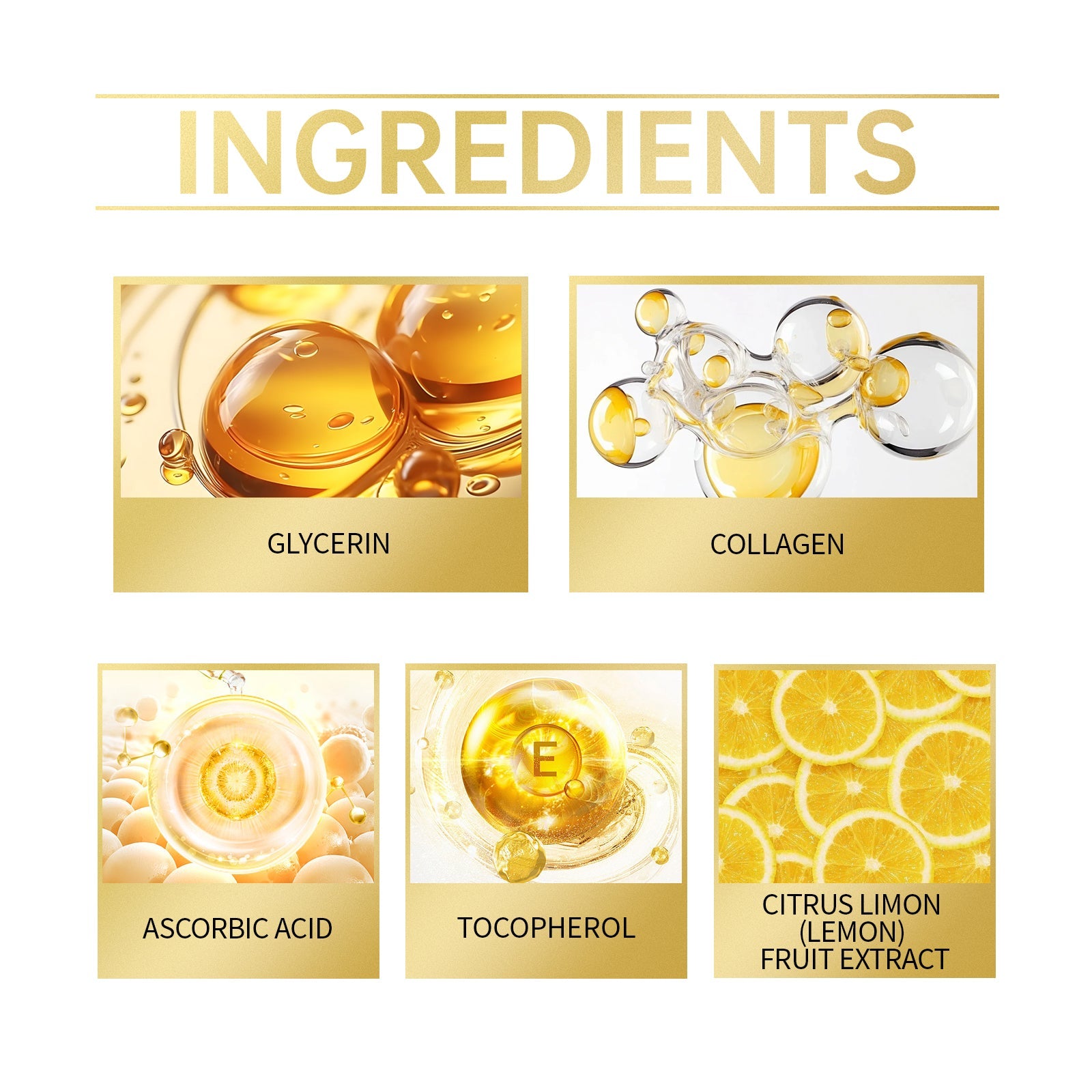 Gold Collagen Shower Gel Moisturizing Nourishing Body Cleanser