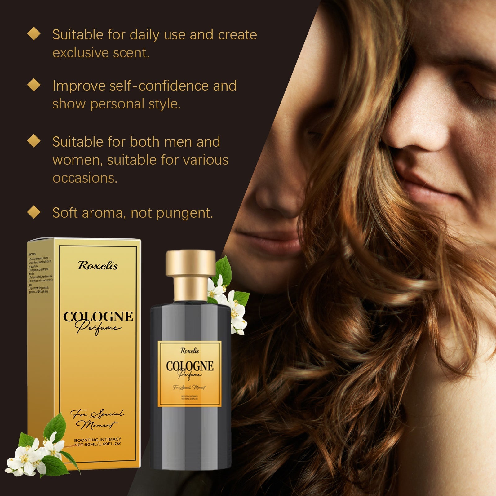 Perfumed Cologne Long Lasting Fresh Portable Charm Fragrance