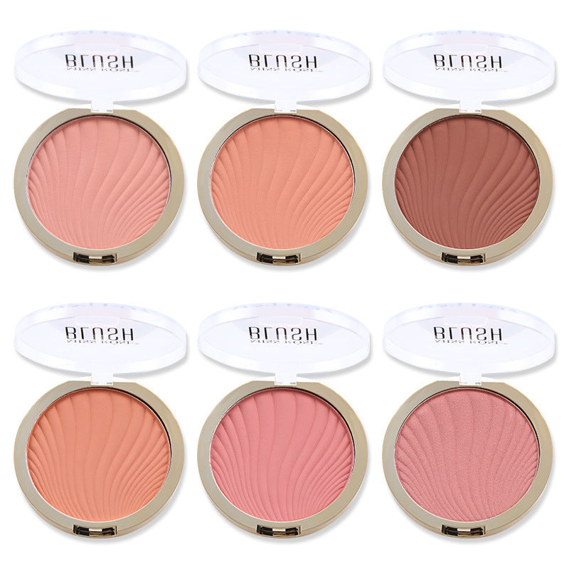6 Color Matte Blush Highlighter Nude Makeup Palette