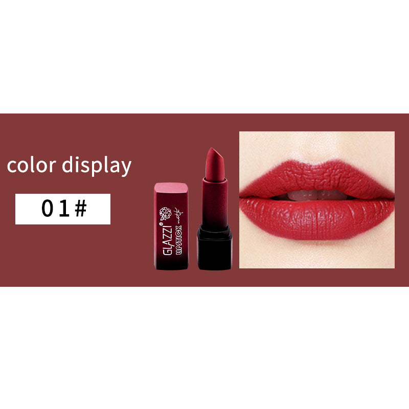 Portable Matte Lipstick Smooth Moisturizing Long Lasting Color