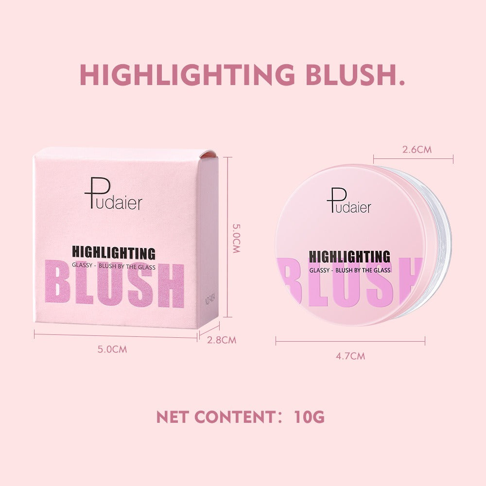 Pudaier Temperature Changing Gel Blush Natural Makeup Rouge