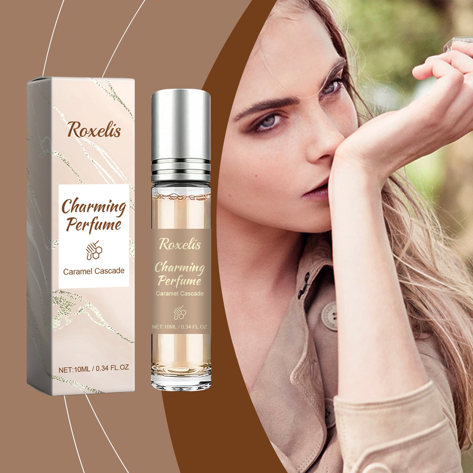 Caramel Honey Eau De Parfum Sweet Delicate Fragrance