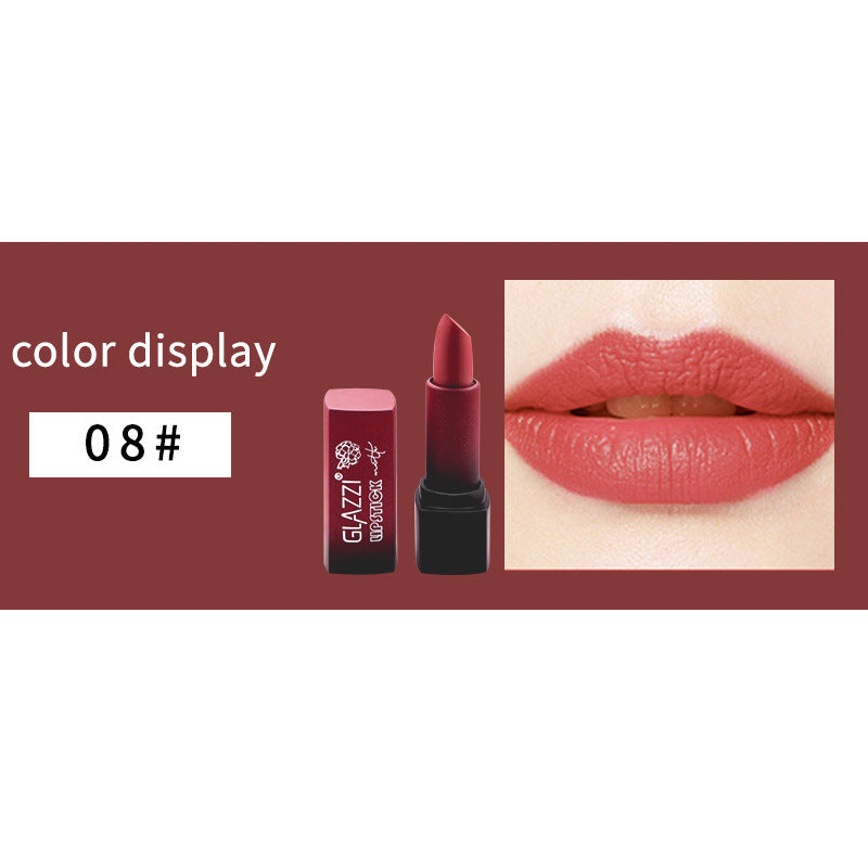 Portable Matte Lipstick Smooth Moisturizing Long Lasting Color