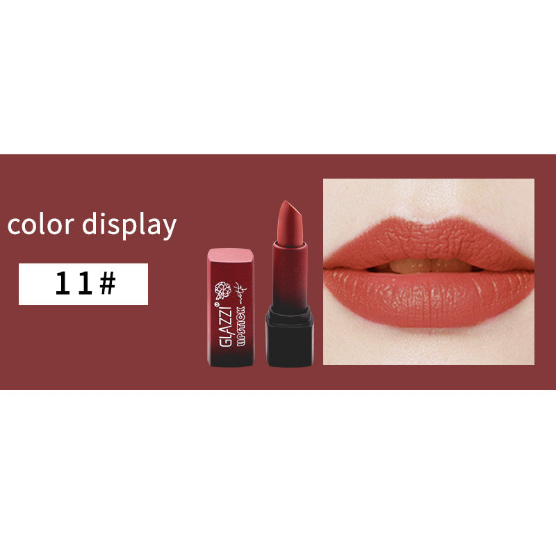 Portable Matte Lipstick Smooth Moisturizing Long Lasting Color
