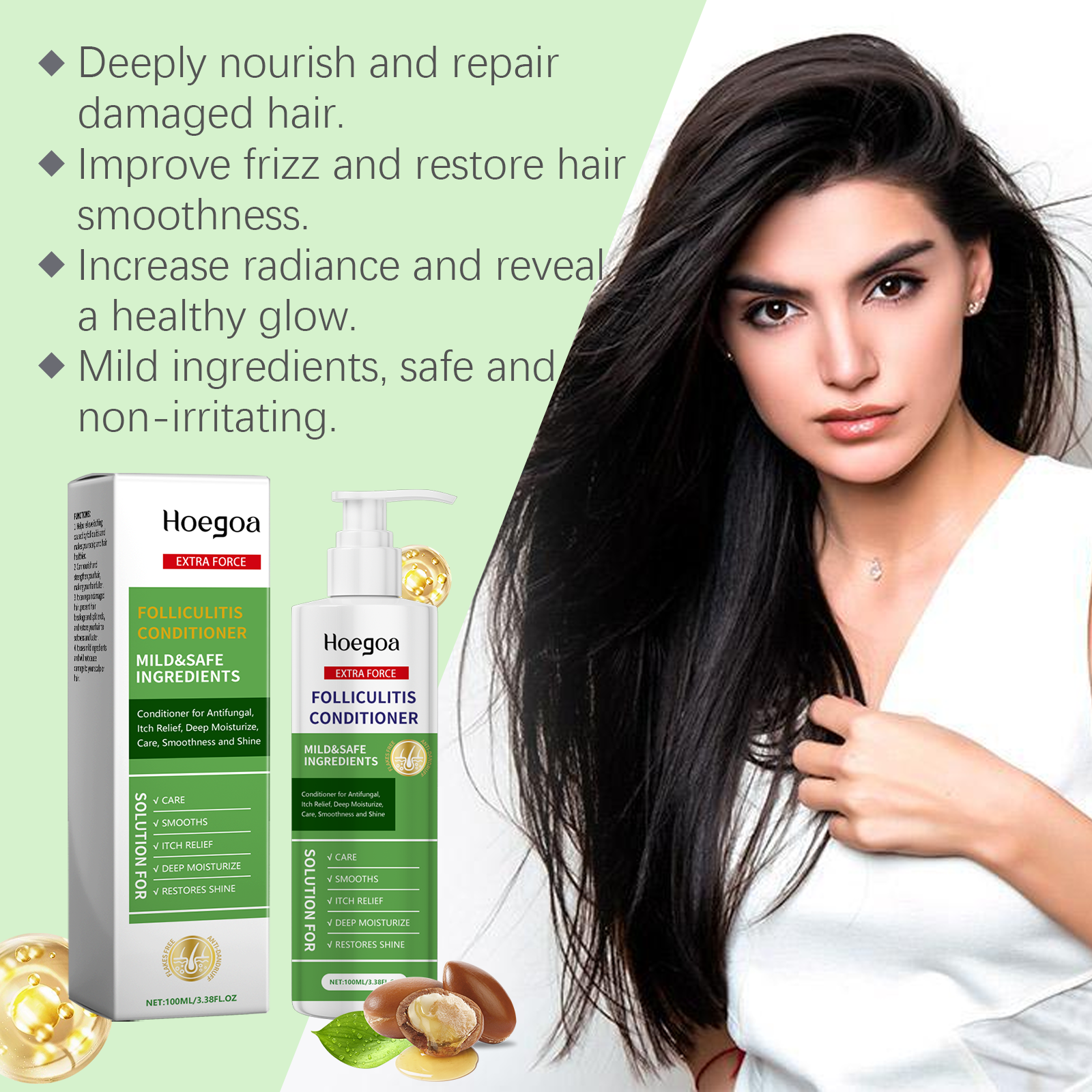 Hair Care Conditioner Scalp Root Nourishing Shine Treatment