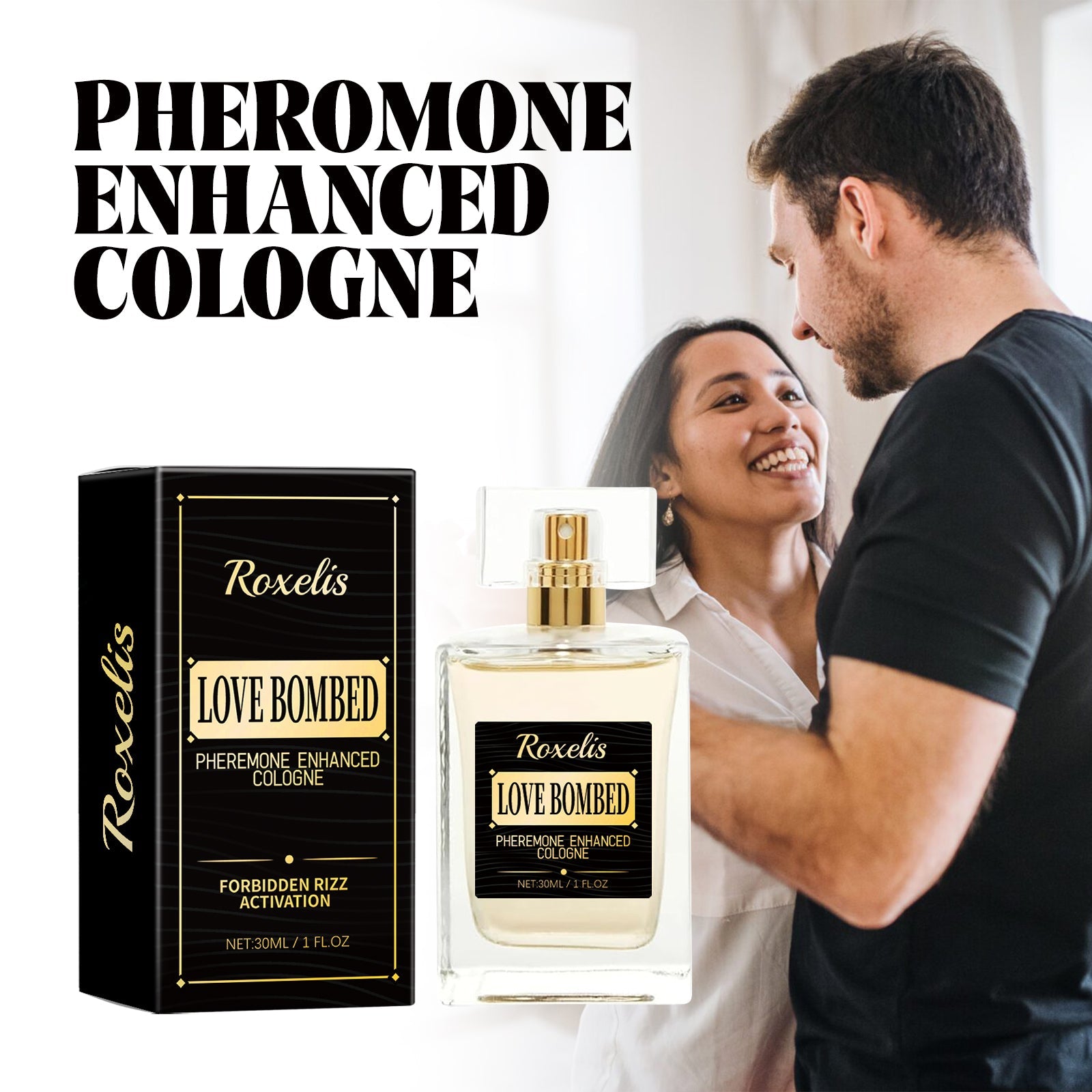 Men's Pheromone Cologne Fresh Long Lasting Gentleman Fragrance