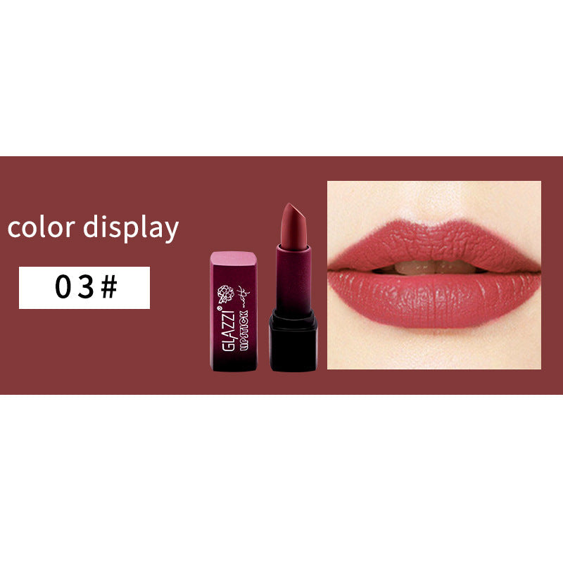 Portable Matte Lipstick Smooth Moisturizing Long Lasting Color