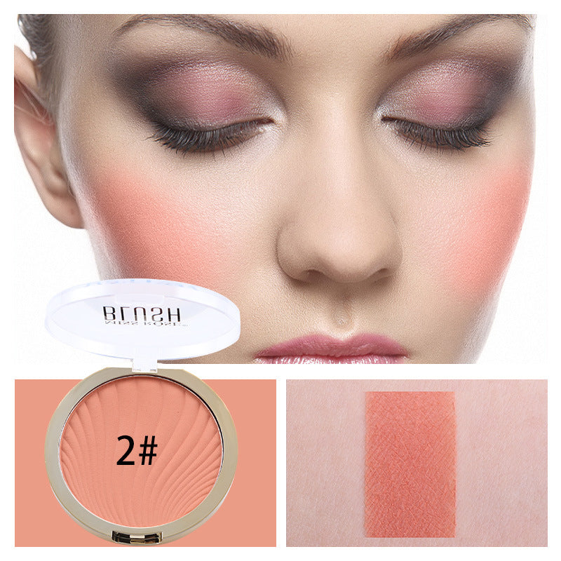 6 Color Matte Blush Highlighter Nude Makeup Palette