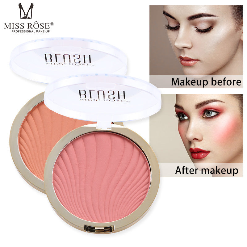 6 Color Matte Blush Highlighter Nude Makeup Palette