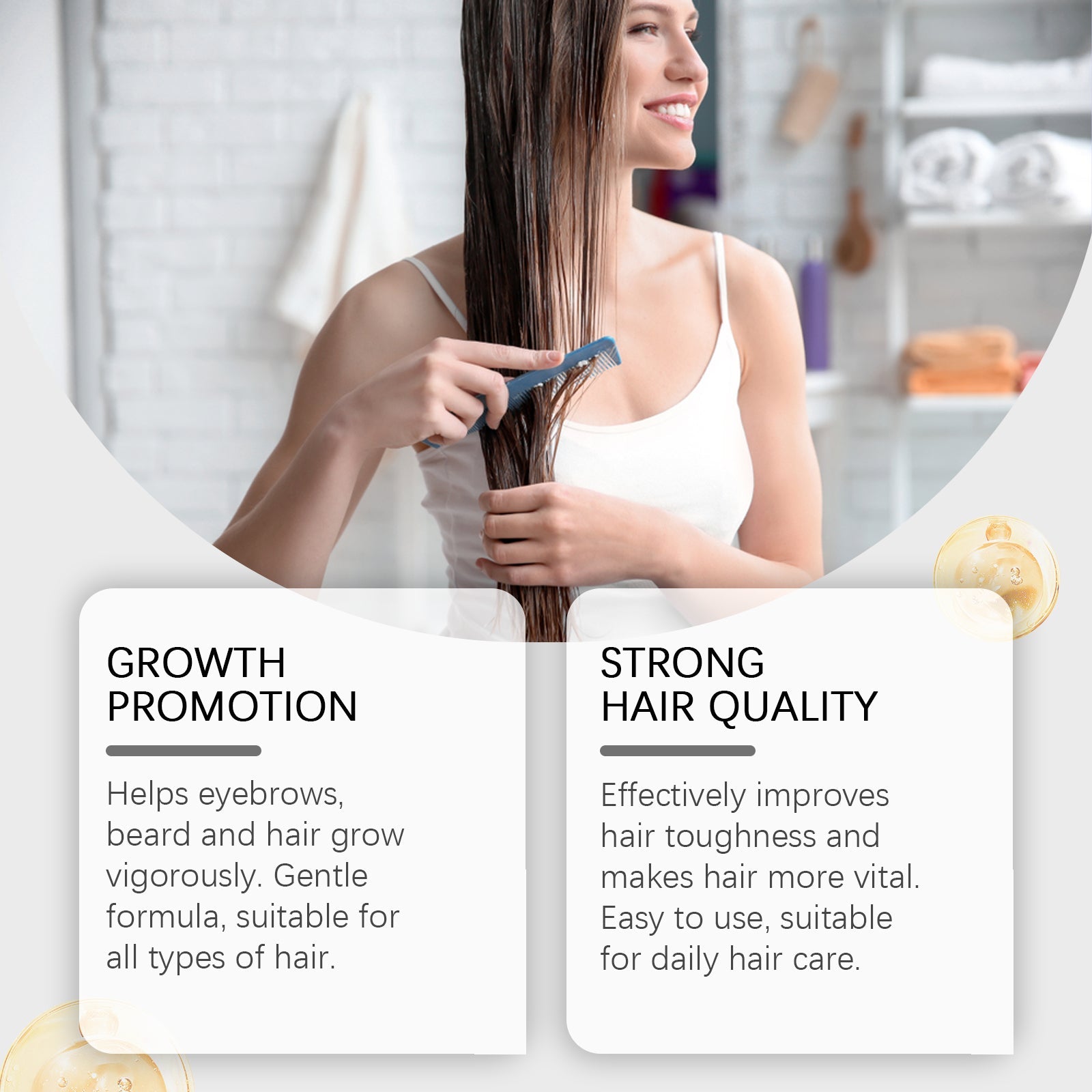 Castor Oil Hair Conditioner Moisturizing Nourishing Hair Treatment