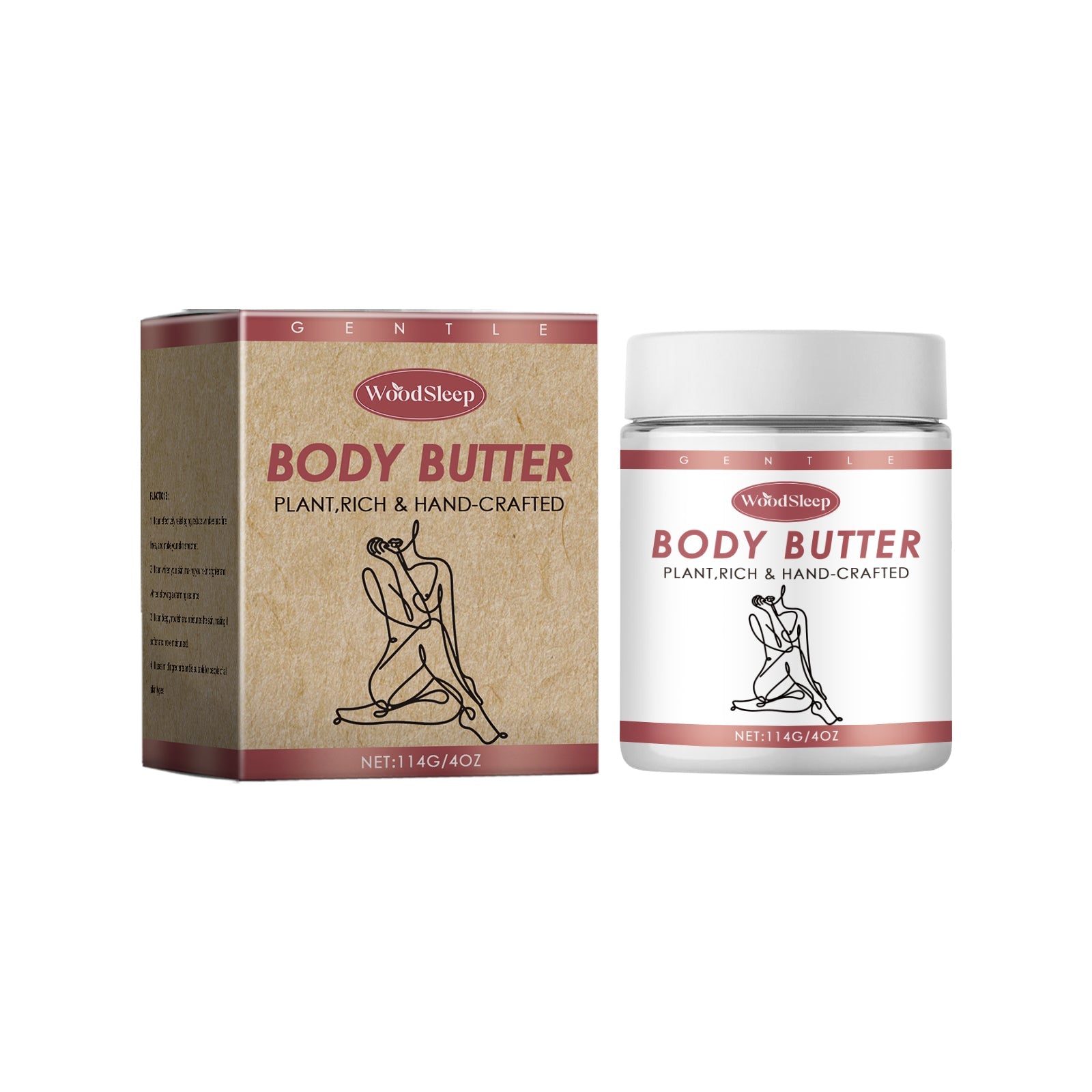 Woodsleep Moisturizing Body Lotion for Dry Winter Skin Care