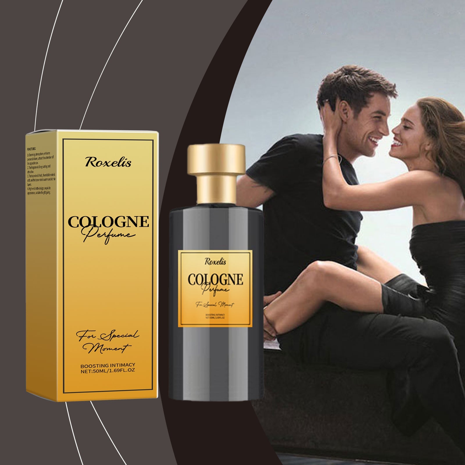 Perfumed Cologne Long Lasting Fresh Portable Charm Fragrance