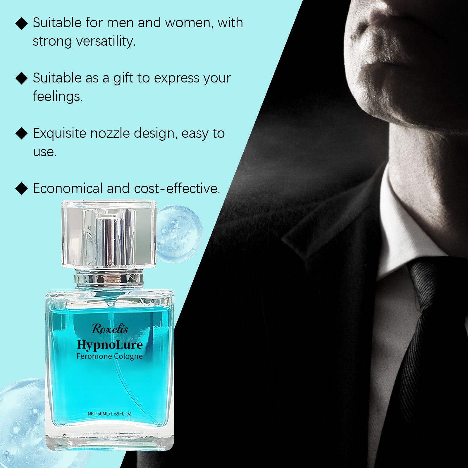 Feromone Cologne Classic Fresh Natural Portable Charm Fragrance